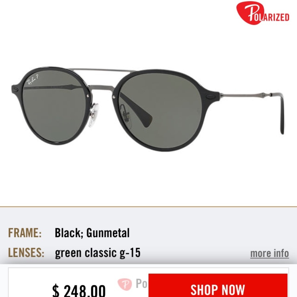 New ray bans never used